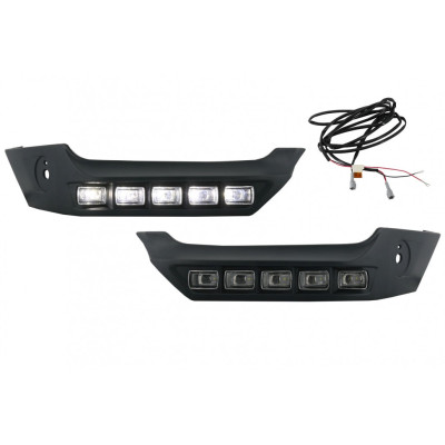 Añadido de paragolpes delantero con Led DRL para Mercedes Clase G W463