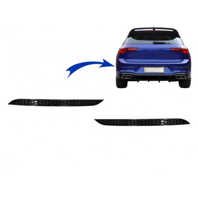 Anula reflectores traseros look Sport para VW Golf 8 VIII Hatchback +2020