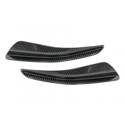 Aletines laterales de paragolpes VW Golf 8 GTI / R-Line Carbon Look