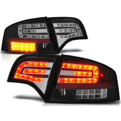 Pilotos traseros Led Transparentes para Audi A4 B7 Sedan