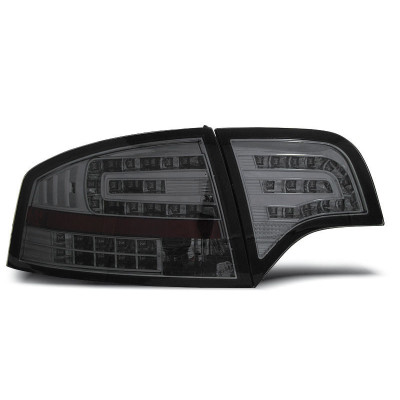 Pilotos traseros Led Transparentes Ahumados para Audi A4 B7 Sedan