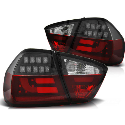 Pilotos traseros Led para BMW Serie 3 E90 look LCI Oscuros