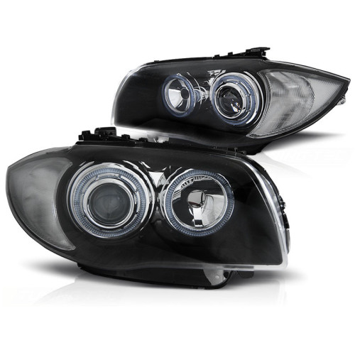Faros delanteros Angel eyes BMW Serie 1 Faros delanteros Angel eyes BMW Serie 1 E81 E82 E87 E88 look Xénon