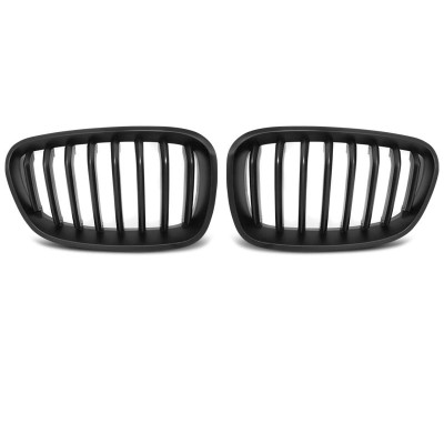 Rejilla parrilla frontal BMW Serie 1 F20 F21 Negra Mate