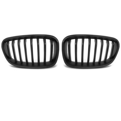 Rejilla parrilla frontal BMW Serie 1 F20 F21 Negra Mate