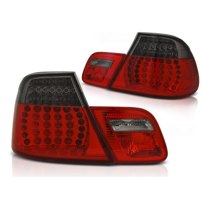 Pilotos traseros LED Ahumados Bmw Serie 3 E46 Coupe 2003-2006