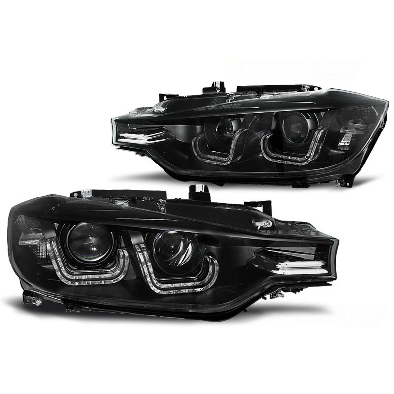 Fragante Varios Oh Faros delanteros Angel eyes BMW Serie 3 F30 F31