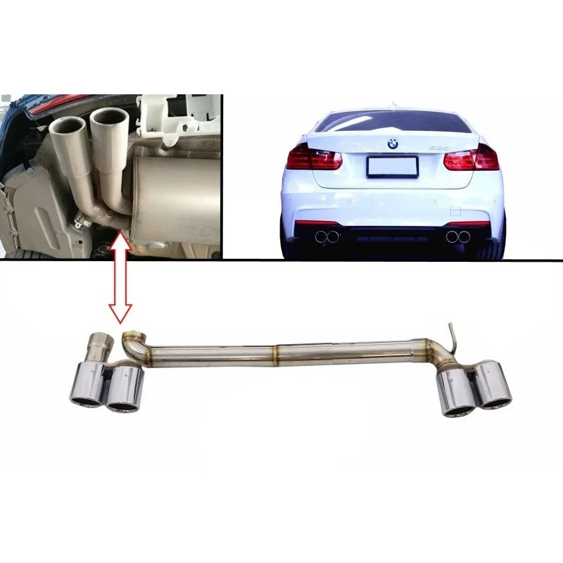 Silenciador Trasero Para BMW 3 Coupé (E46) Universal Y Sport