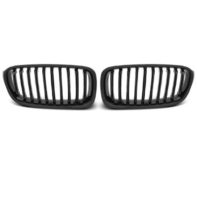 Rejilla parrilla frontal BMW Serie 3 F30 F31 Negro Brillo