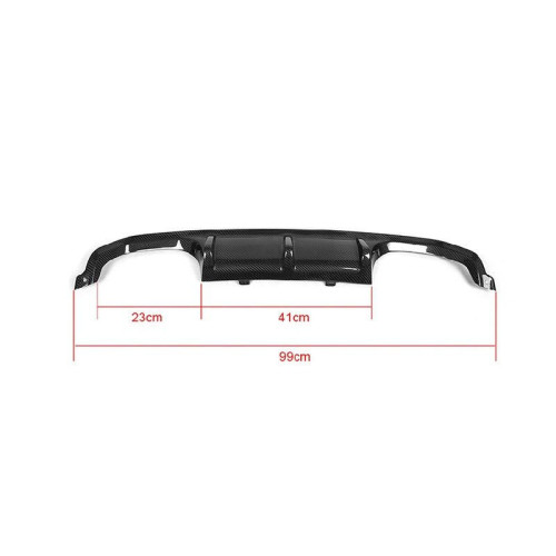 Difusor trasero Carbono BMW M4 F82 F83 M3 F80 Performance