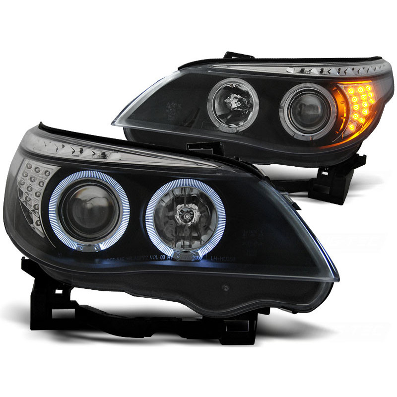 Faros delanteros Angel eyes BMW 5 E60 E61