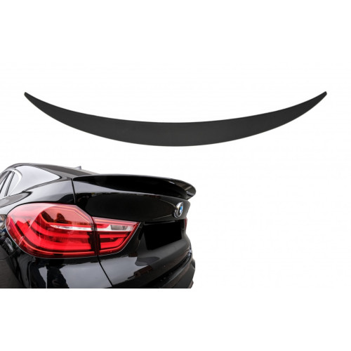 Aleron trasero Bmw X4 F26 M Performance Negro Brillo