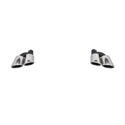 Salidas de escapes dobles para Audi look S