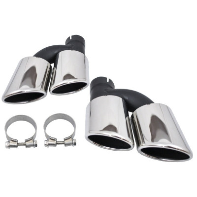 Salidas de escapes dobles para Audi look S