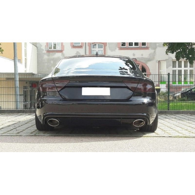 Difusor trasero Audi A7 look RS7