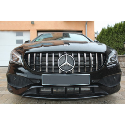 Parrilla frontal Mercedes CLA W117 tipo Panamericana Cromada