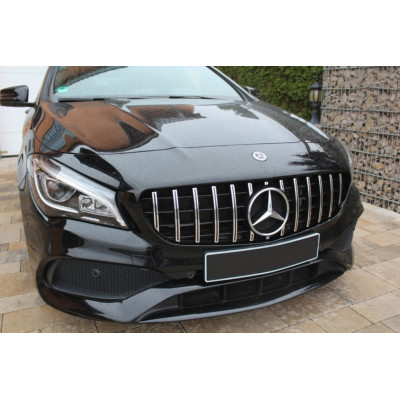 Parrilla frontal Mercedes CLA W117 tipo Panamericana Cromada