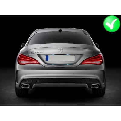 Difusor trasero Mercedes CLA W117 tipo 45 AMG