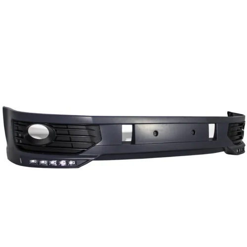 Paragolpes delantero Volkswagen Transporter Multivan Caravelle T5.1 Sportline con Luz diurna
