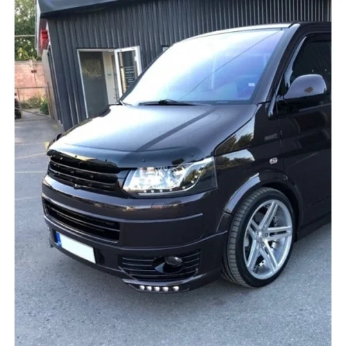 Paragolpes delantero Volkswagen Transporter Multivan Caravelle T5.1 Sportline con Luz diurna