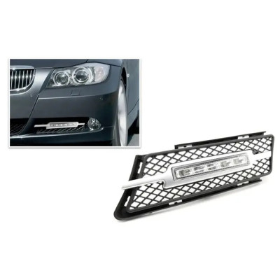 Rejillas de antinieblas con luz diurna BMW Serie 3 E90