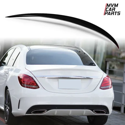 Aleron Mercedes Clase C W205 tipo AMG Negro Brillo