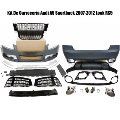 Kit De Carrocería Audi A5 Sportback 2007-2012 Look RS5