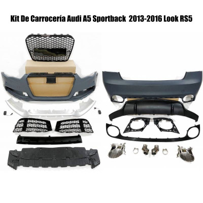 Kit completo tipo RS5 para Audi A5 Sportback 2012-2016