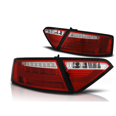 Pilotos traseros Led Bar Audi A5 07-12 Transparentes