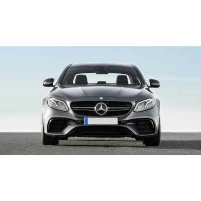 Parrilla para Mercedes Clase E W213 look E63 Plateada