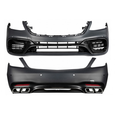 Kit de Carrocería para Mercedes Clase S W222 Facelift look S63 AMG