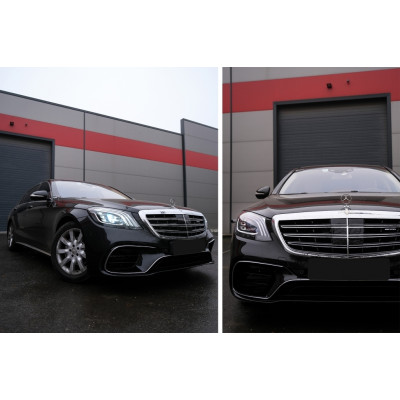 Kit de Carrocería para Mercedes Clase S W222 Facelift look S63 AMG