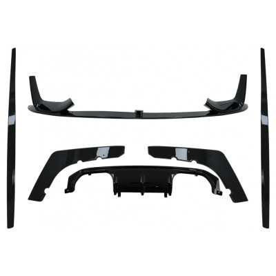 Kit Aerodinámico BMW M4 F82 F83 Negro Brillo