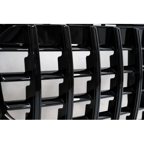 Rejilla delantera Negra Mercedes GLB X247 2019-2023 GT-R Panamericana