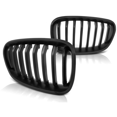 Rejilla parrilla frontal BMW Serie 1 F20 F21 Negra Mate