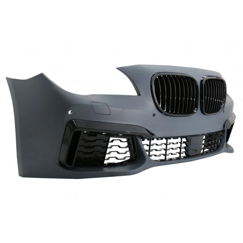 Kacepar Copertura Maniglia Interna Portiera Auto – Compatibile BMW Serie 7 F01 F02 2008-2015, 4 Pezzi In ABS Nero, Codici 51419115501/502
