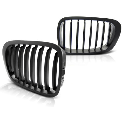 Rejillas frontales BMW Serie 3 E46 Coupe 99-01 Negro Mate