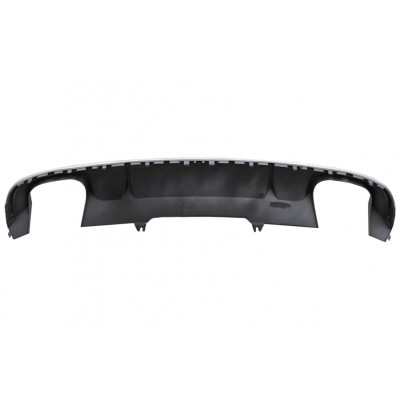 Difusor trasero para Audi A4 B9 2016-2018 Sline look S4 doble salida