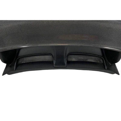 Portón Fibra Porsche 911 997 2005-2008 Look GT2 con Alerón Carbono