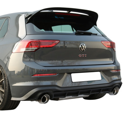Aleron trasero VW Golf 8 R GTI GTD Negro Brillo
