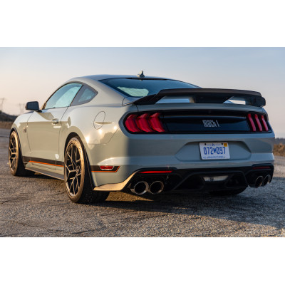 Alerón Ford Mustang 2018+ Look Match 1 Negro Brillo