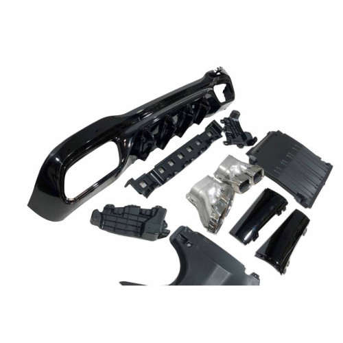 Difusor trasero Mercedes Clase C W206 Look C63 AMG
