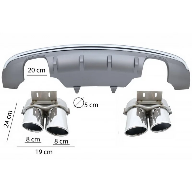 Kit Deflettori Aria Audi Q5 8R (2008 - 2016 - Foto 13