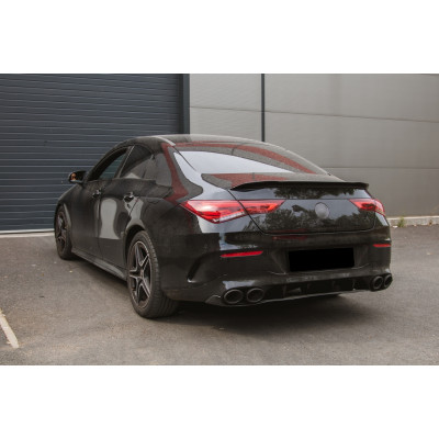 Aleron spoiler para Mercedes CLA W118 Negro Brillo look CLA45 AMG