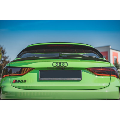 Aleron spoiler trasero Audi Q3 Sportback Sline Negro Brillo