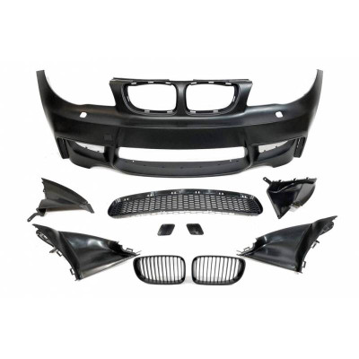 Paragolpes delantero BMW Serie 1 E81 E82 E87 E88 Look M1 con Toberas