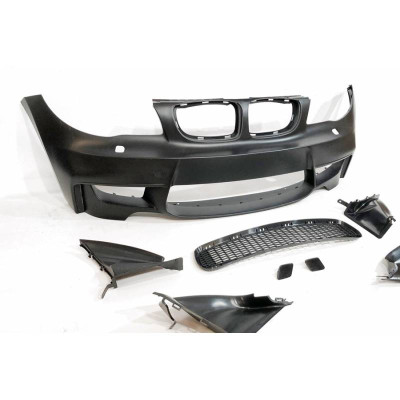 Paragolpes delantero BMW Serie 1 E81 E82 E87 E88 Look M1 con Toberas