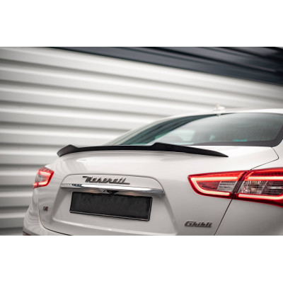 Aleron spoiler trasero Maserati Ghibli Negro Brillo