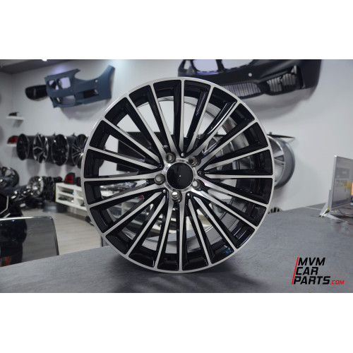 Juego de 4 Llantas 18 Mercedes Amg Multiradio New Radial C Black MB61