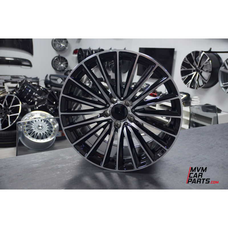 Juego de 4 Llantas 18 Mercedes Amg Multiradio New Radial C Black MB61